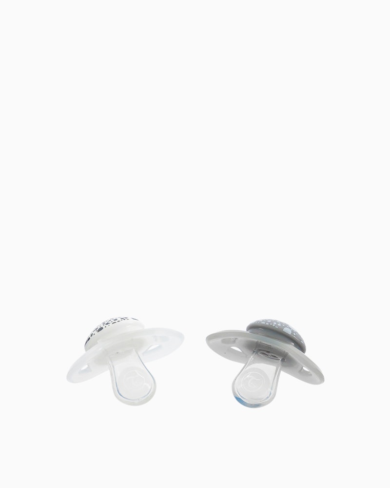 Nappar Nyfödd 0-6 mån 2-pack 0 mån+ / Grå & Vit - 3