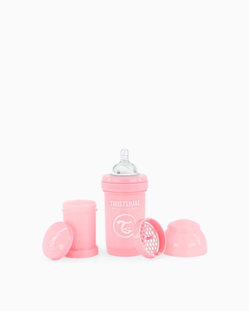 Tåteflaske 180ml 180 ml / 0 mån+ / Rosa - 1