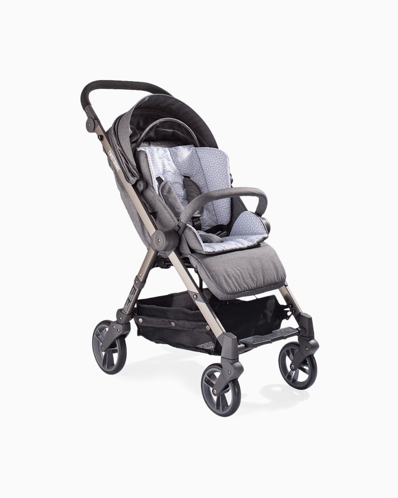 Setetrekk + Fotpose 0 mån+ / Grå - 5