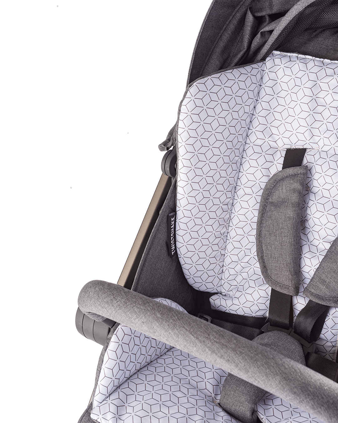 Setetrekk + Fotpose 0 mån+ / Grå - 6