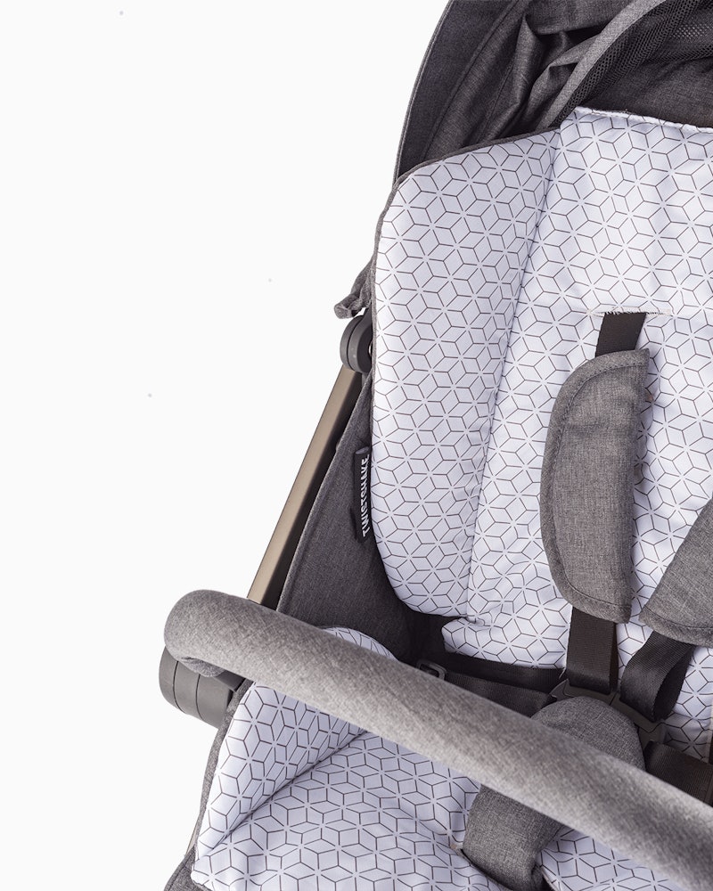 Setetrekk + Fotpose 0 mån+ / Grå - 6