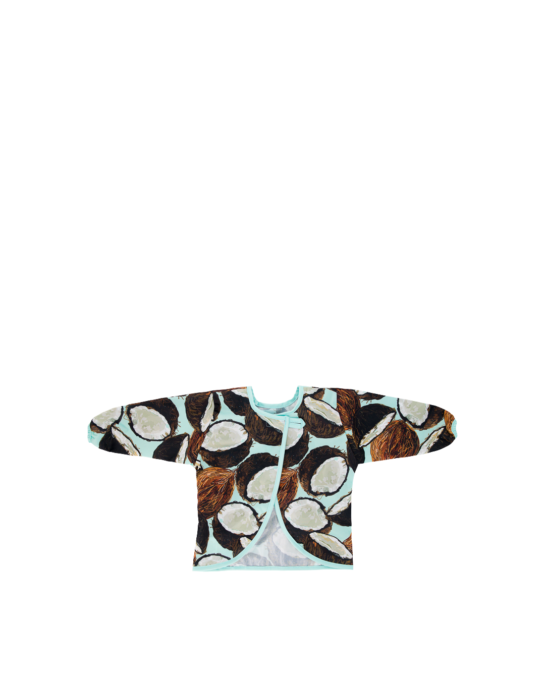 Long sleeve bib 6 mth+ / Coconut - 4