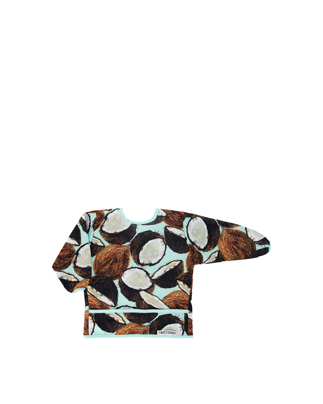 Long sleeve bib 6 mth+ / Coconut - 3