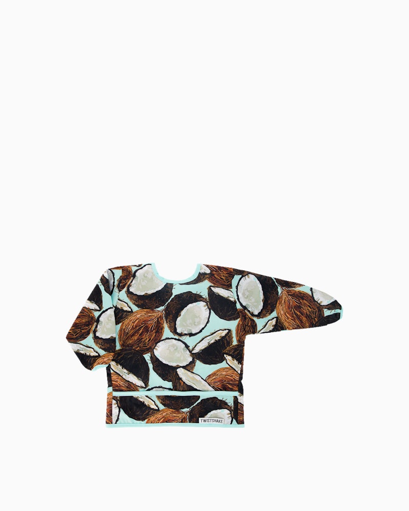 Long sleeve bib 6 mth+ / Coconut - 3