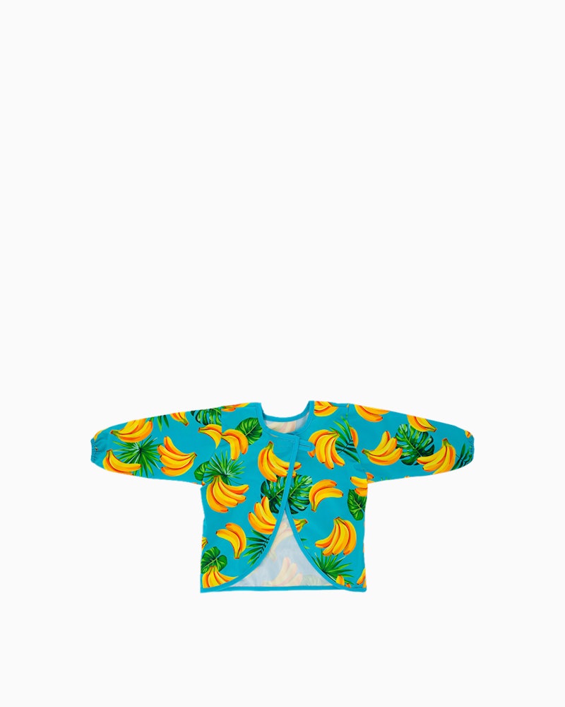 Long sleeve bib 6 mth+ / Banana - 3