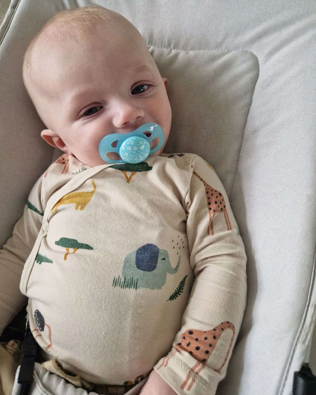 Tétines 6+m 2-p 6 mois+ / Bleu et vert - hover