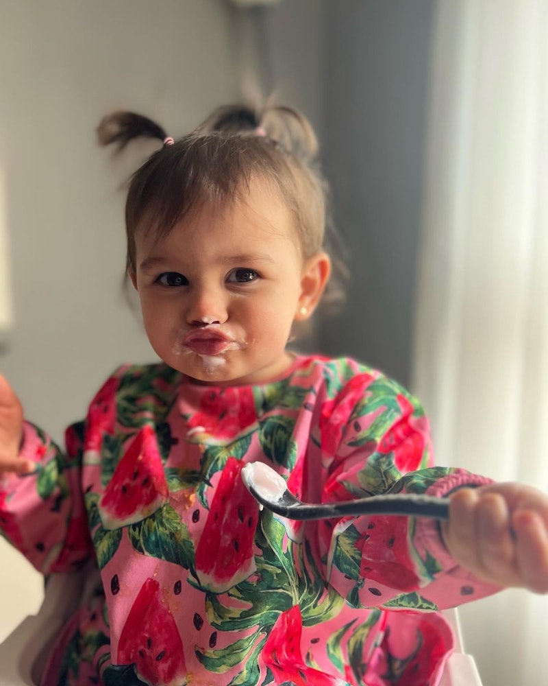 Långärmad haklapp 6 mån+ / Outlet - 2