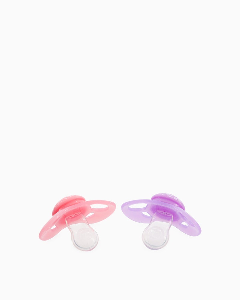 Schnuller 6+m 2-p 6 Monate+ / Rosa & Lila - 3