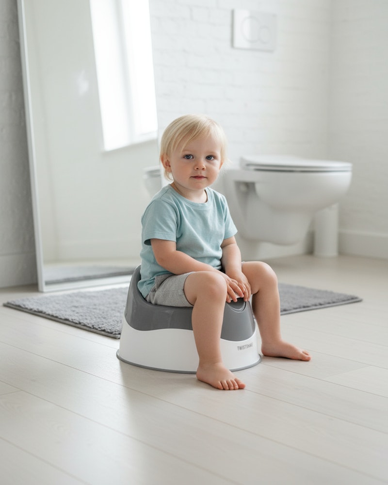 Potte 12 måned+ / Grå & Hvid - 2