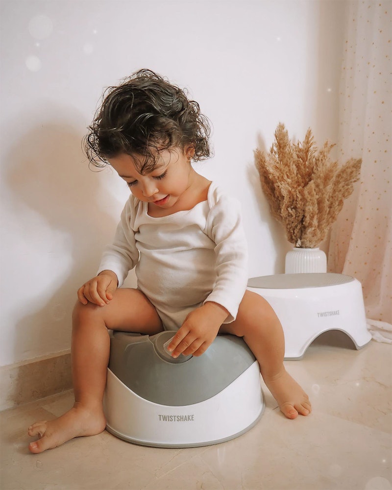 Orinal 12 meses+ / Gris y blanco - 2