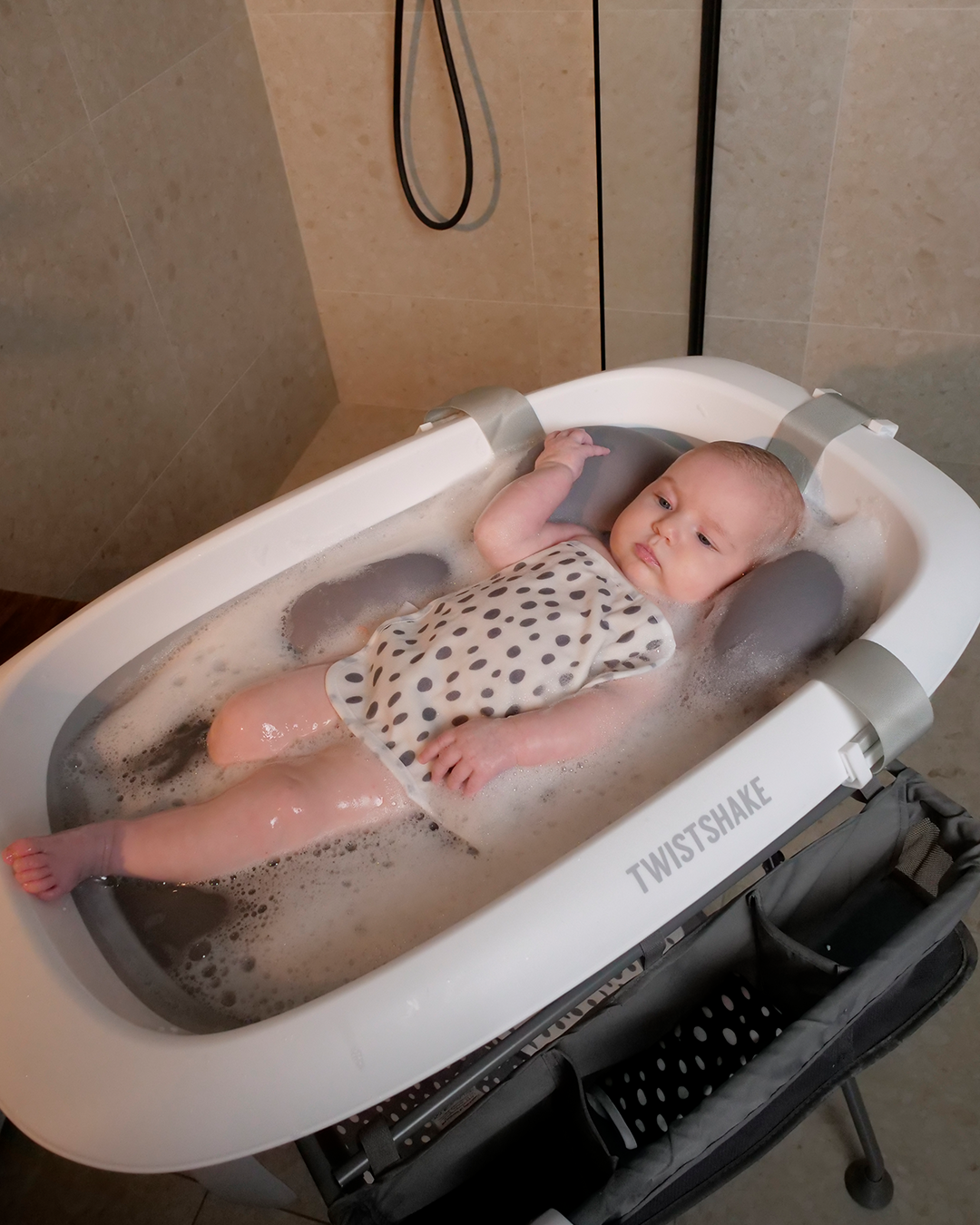 Coussin de bain 0 mois+ / Gris - hover