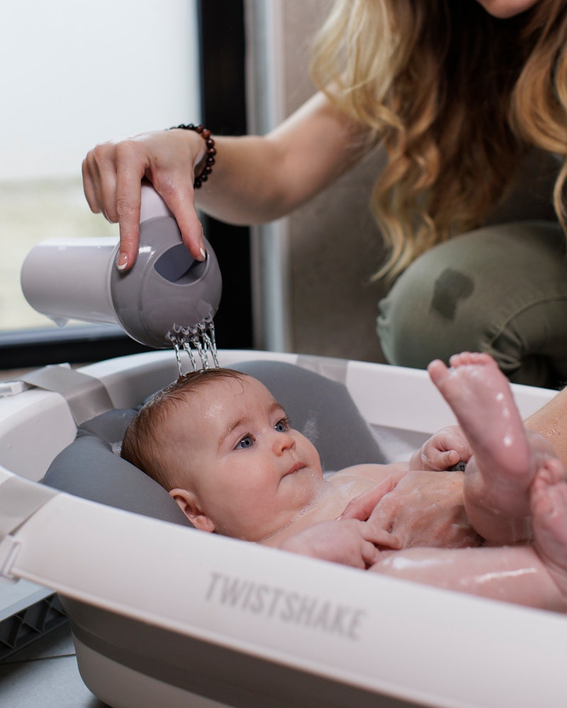 Twistshake Bañera Plegable de Bebé y Recién Nacido para Ducha