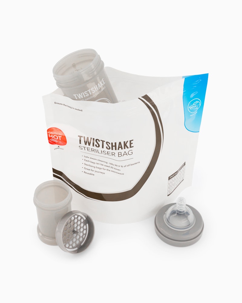 Steriliseringsposer 5-pack 0 måned+ / Hvid - 4