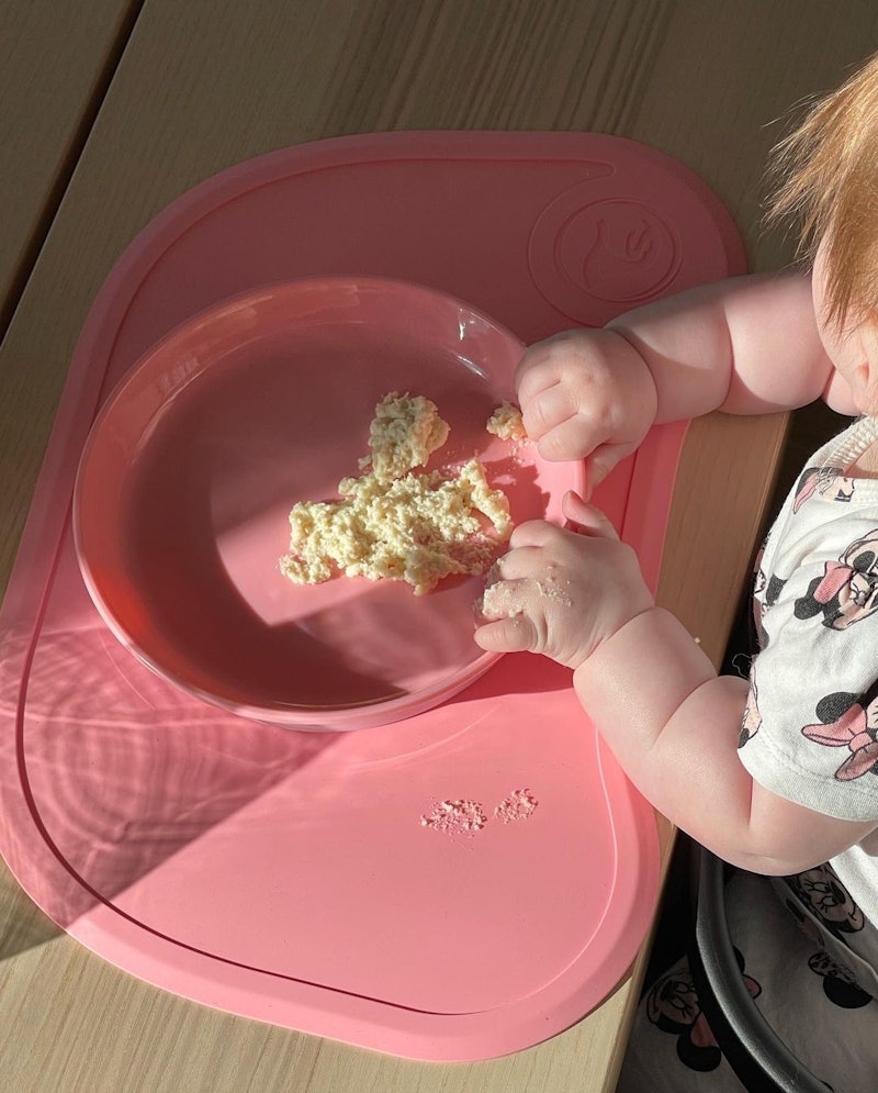 Click-mat with removable plate 6 mth+ / Pink - 2