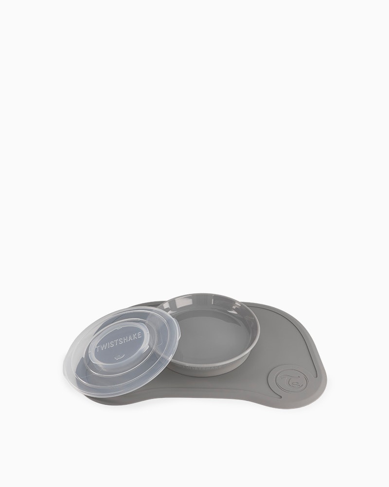 Click-mat with removable plate 6 mth+ / Grey - 1