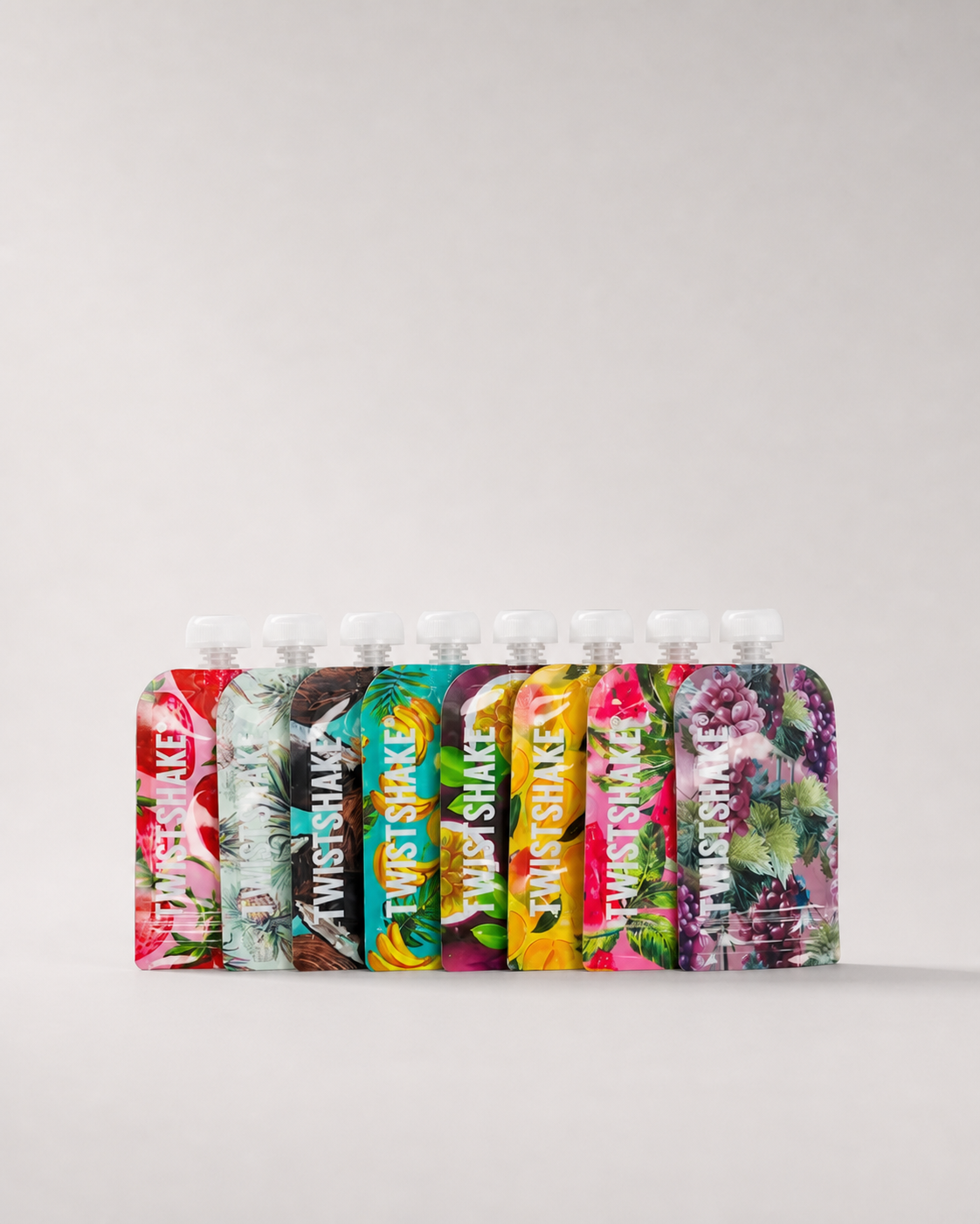 Klämmisar Små 8-pack 100 ml / 6 mån+ / Blandade färger