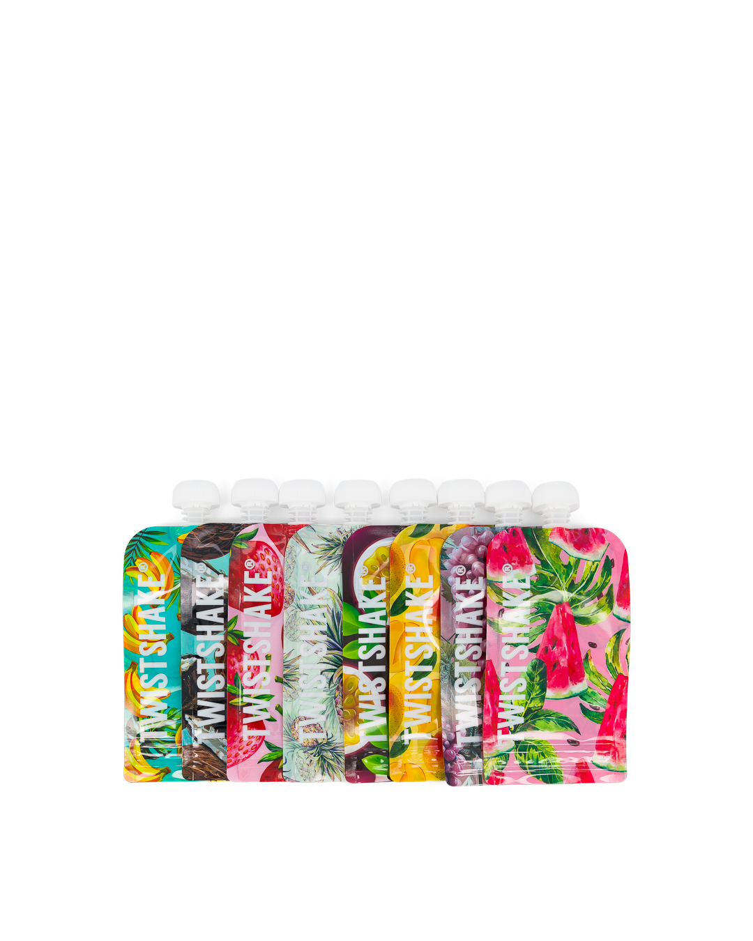 ▷ Chollo Pack x8 Bolsas reutilizables Twistshake de 220 ml para bebés por  sólo 9,90€ (33% de descuento)