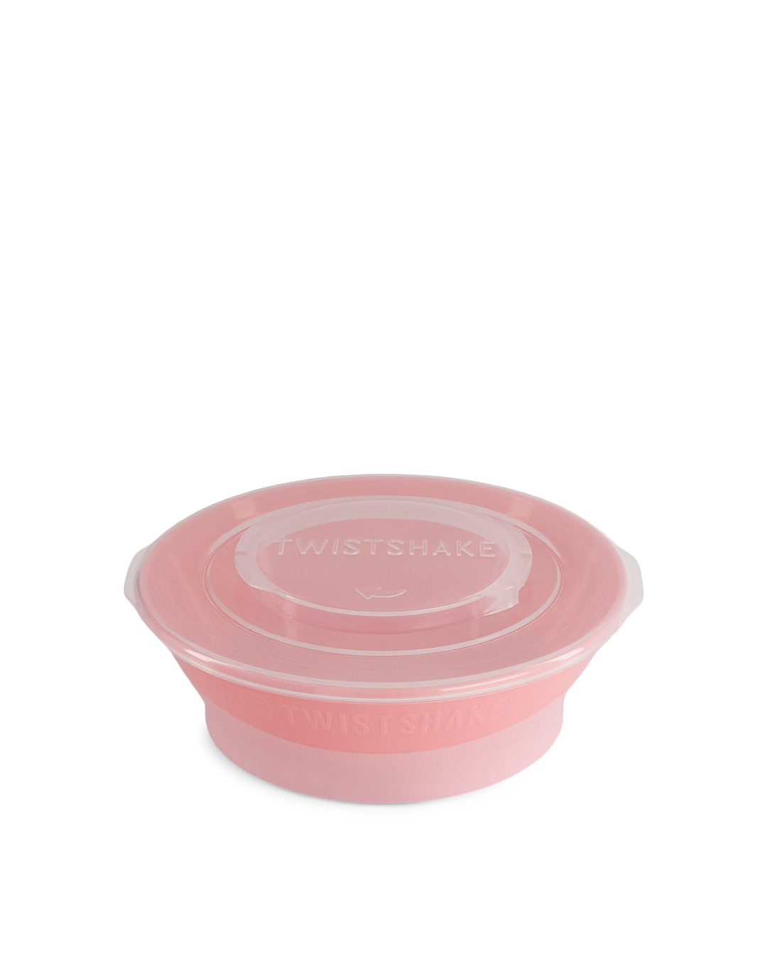 Djup barntallrik med lock Stapelbar / 6 mån+ / Rosa - 4