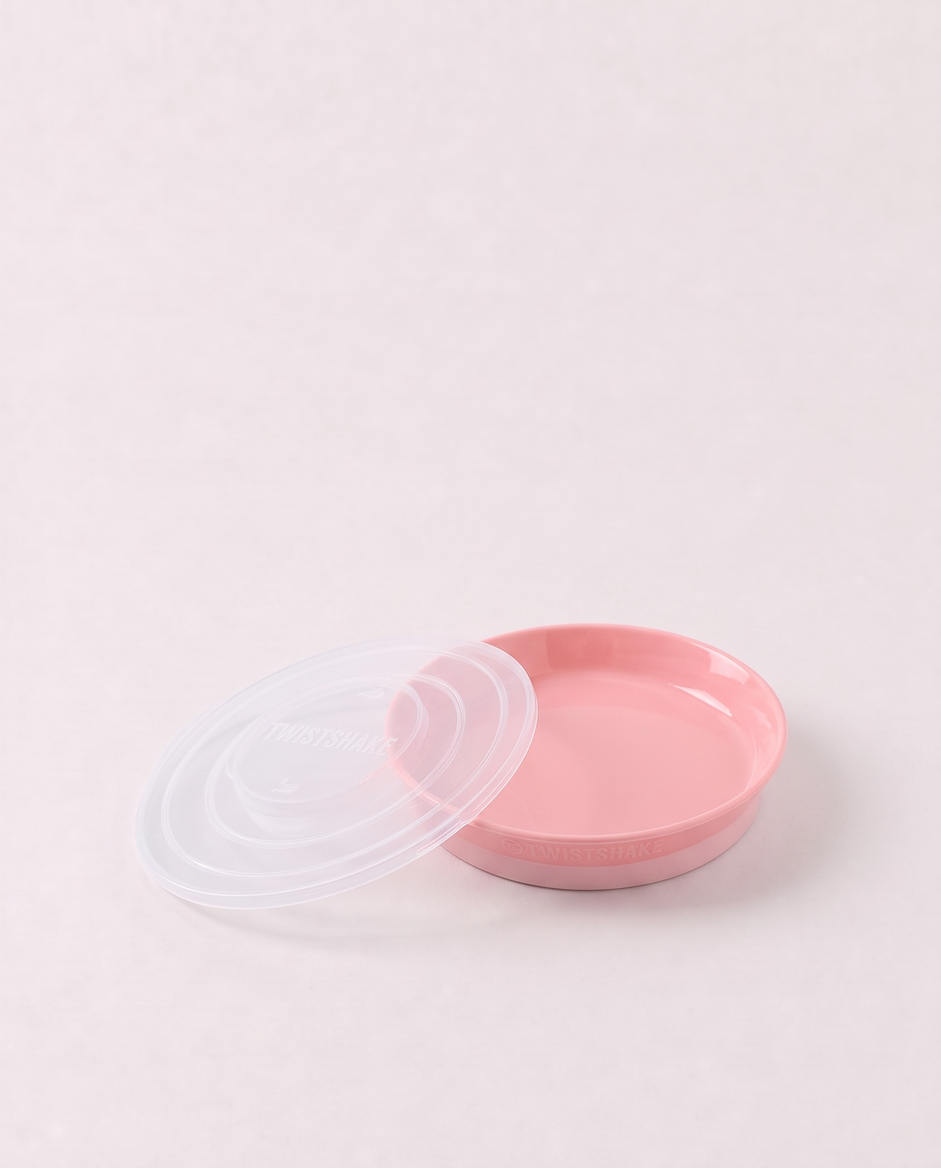 Assiette pour enfants Stackable / 6 mois+ / Rose
