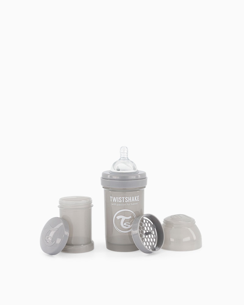 Tåteflaske 180ml 180 ml / 0 mån+ / Grå - 1