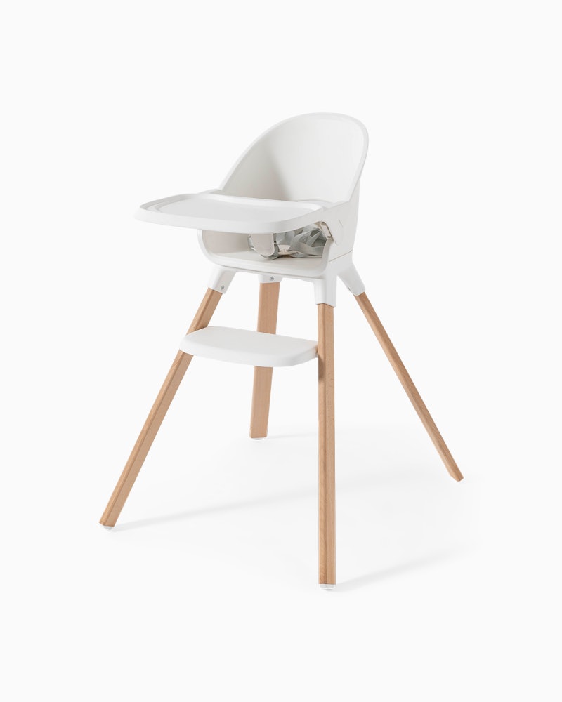 Barnestol 6 mån+ / Hvit - 1