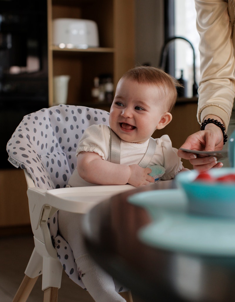 Cojín para trona 6 meses+ / Blanco - 2