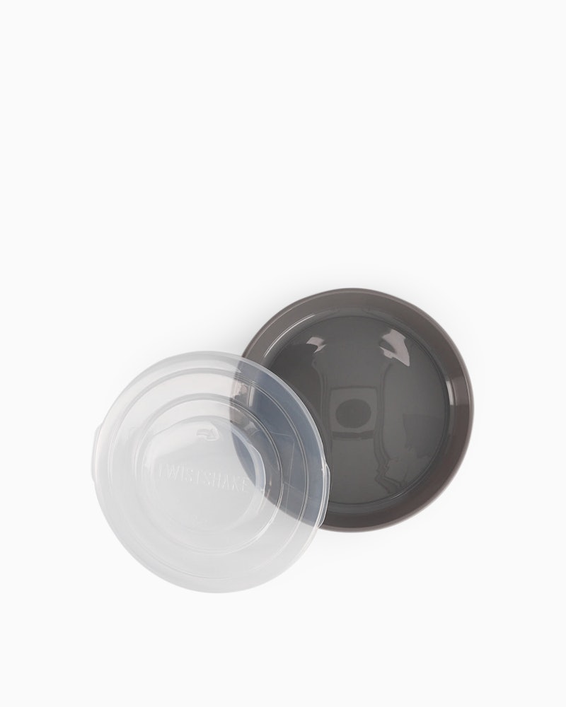 Infant plate with lid Stackable / 6 mth+ / Grey - 4