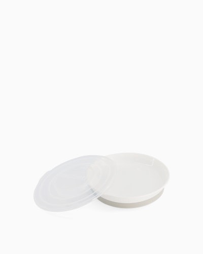 Trastiños puericultura - La vajilla de twistshake es apta para microondas y  lavavajillas. Su base antideslizante evita que el plato se deslice sobre la  mesa. Incluyen una tapa convirtiéndolo así en un