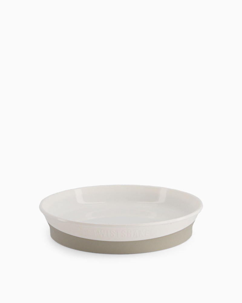 Assiette pour enfants Stackable / 6 mois+ / Blanc - 3