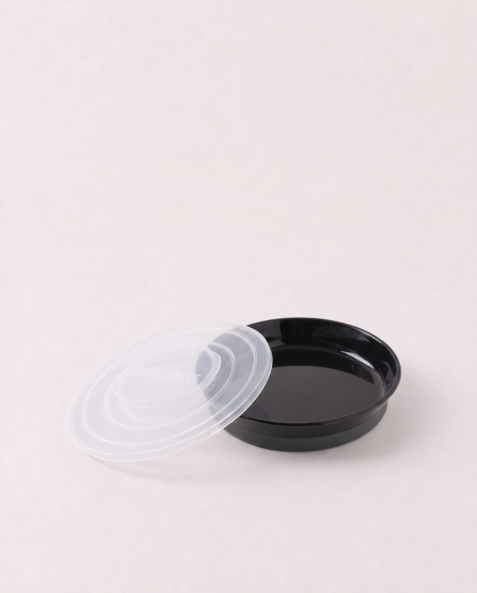 Assiette pour enfants Stackable / 6 mois+ / Noir