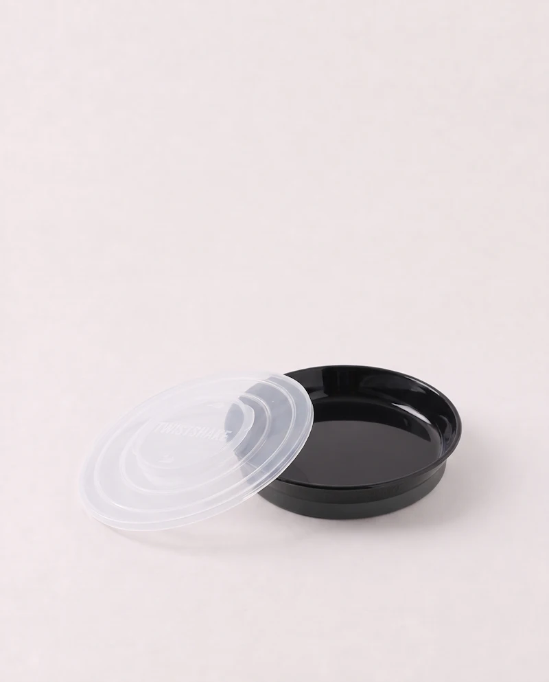 Assiette pour enfants Stackable / 6 mois+ / Noir - 1