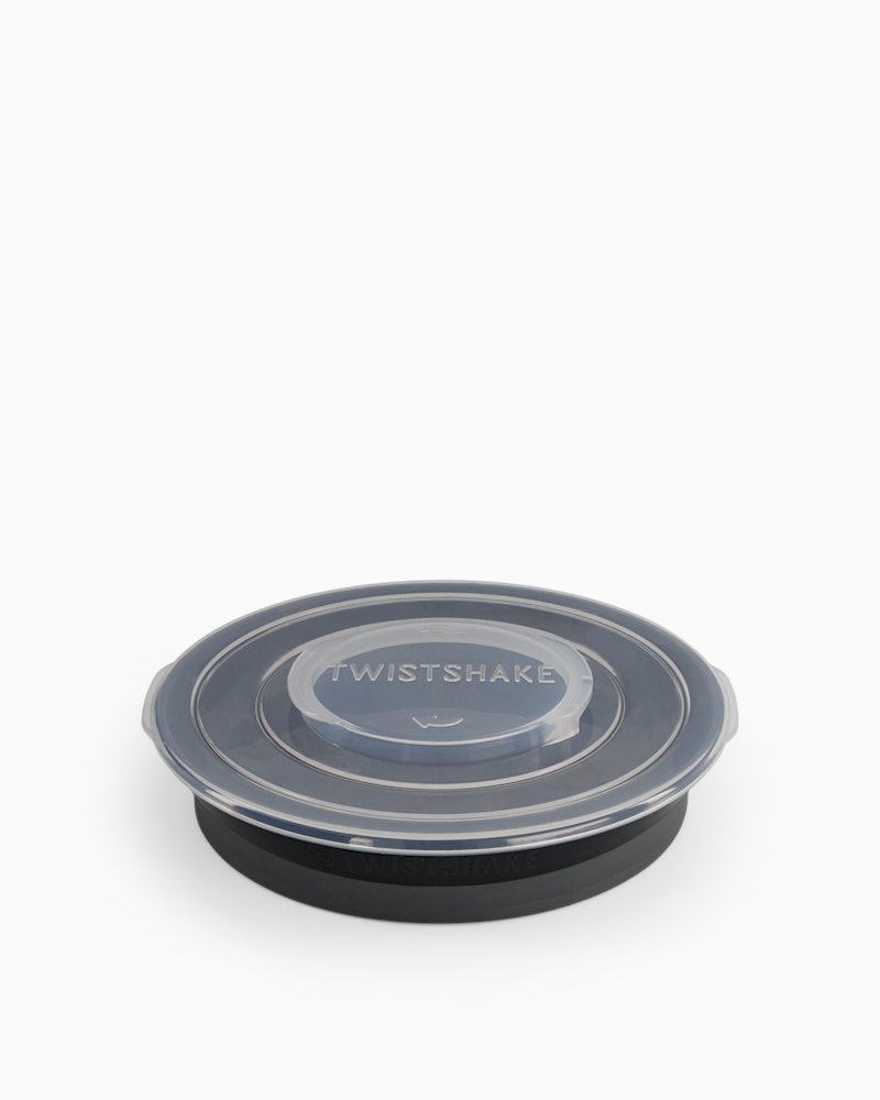 Plato infantil Stackable / 6 meses+ / Negro - 3