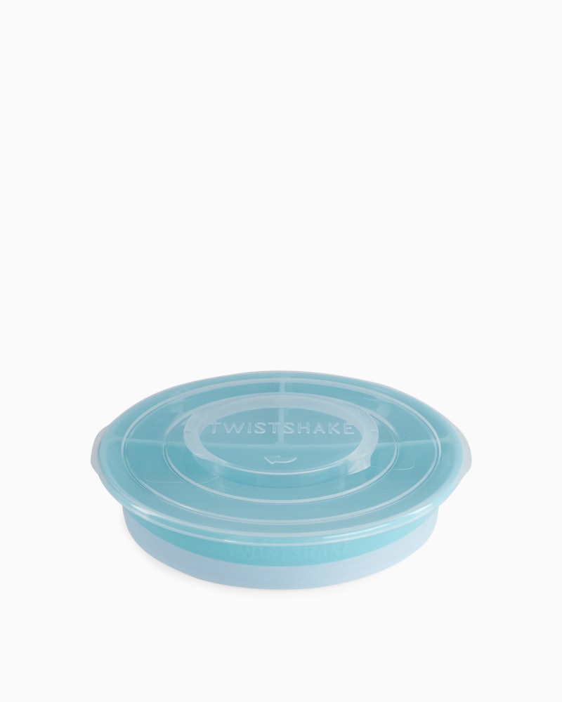 Delt tallerken Stackable / 6 mån+ / Blå - 4