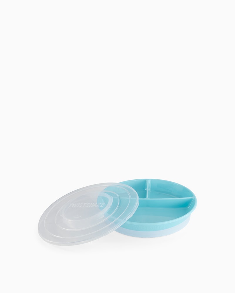 Delt tallerken Stackable / 6 mån+ / Blå - 1