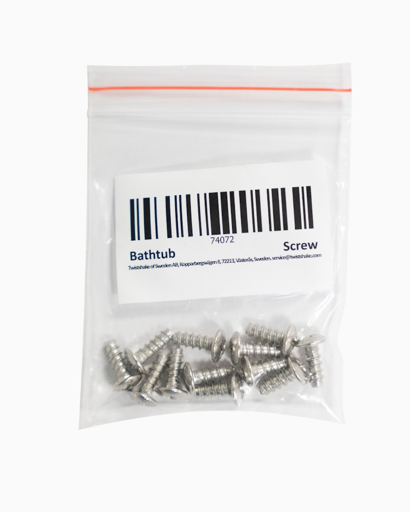 Bathtub Screw Reservdel - 2