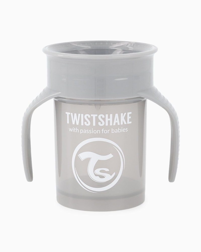 Spillfri 360-mugg 230 ml / 6 mån+ / Grå - 1