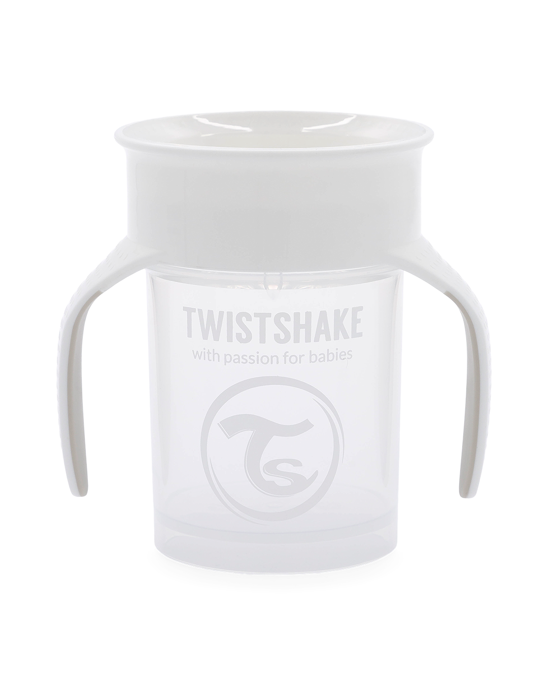 360 Cup | Training cup for kids - white - Twistshake