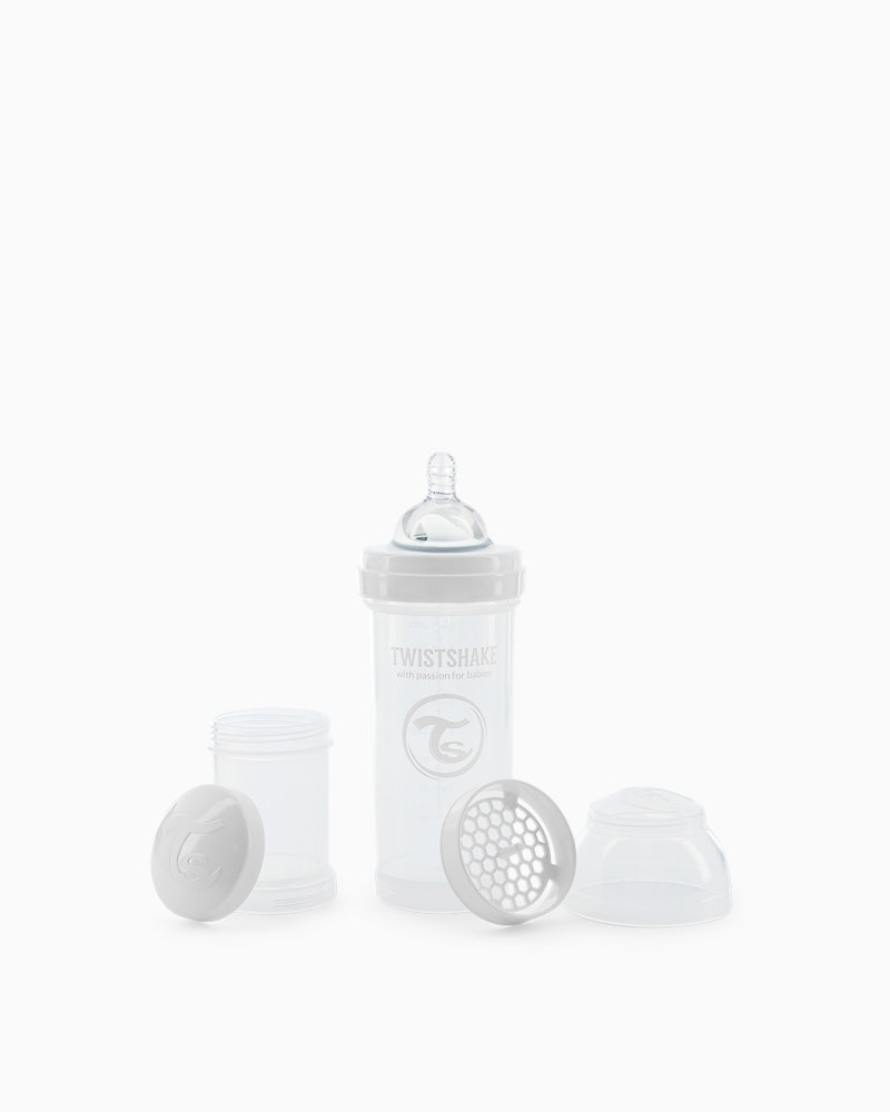 Nappflaska Anti-kolik 260 ml 260 ml / 2 mån+ / Vit - 1