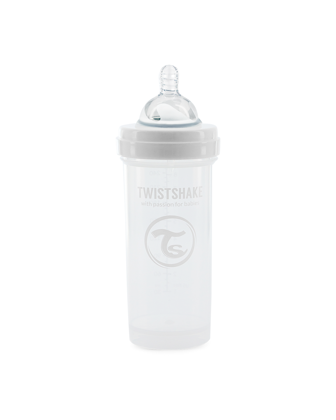 Biberon Anti-Colique 260 ml 260 ml / 2 mois+ / Blanc - 3